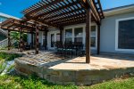 Relax and enjoy the views from the covered patio 